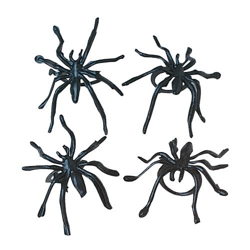Black Spider Rings<br>36 piece(s)